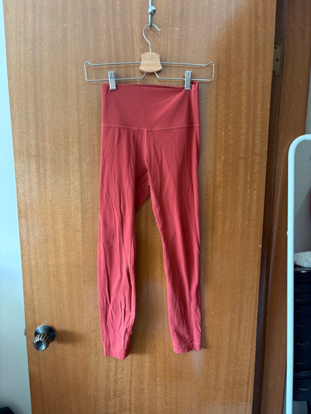 lululemon athletica High-Rise Brick Red Leggings